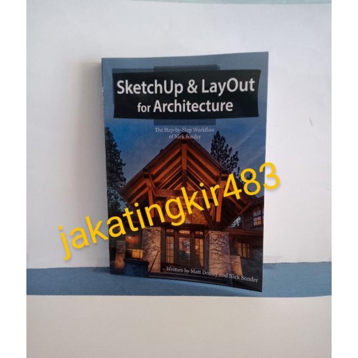 buku fisik BUKU SketchUp & LayOut for Architecture