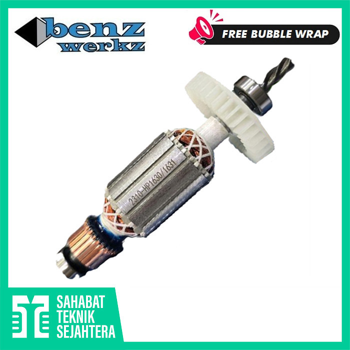 BENZ Armature HP1630 Angker Mesin Bor 13mm Listrik Tangan HP 1630 Impact Drill For MAKITA