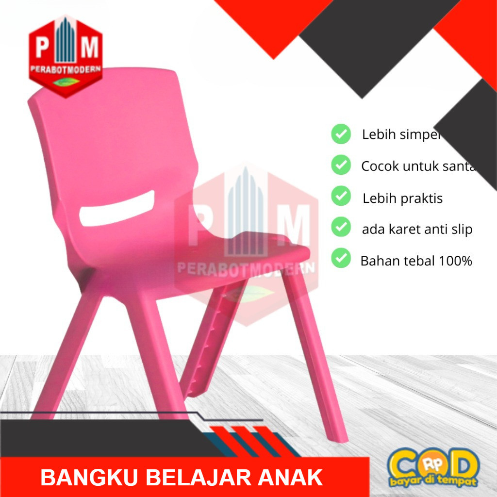 Kursi Anak Plastik / Bangku Anak Plastik / Kursi Plastik / Kursi Bangku Anak TK