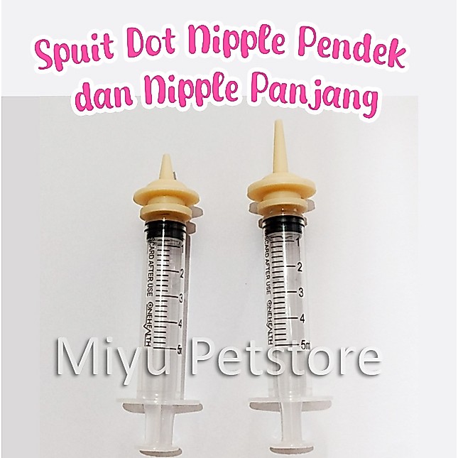 Dot Kucing Dot Anak Kucing Bayi Kucing Nipple Miracle Spuit Dot Bayi Kucing Nipple Dot Panjang dan P