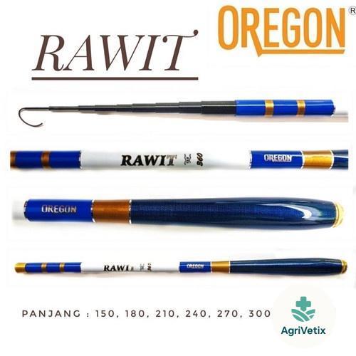 Joran Tegek Ros Pendek Oregon Rawit 180 210 240 270 300 360 450 Carbon - 180
