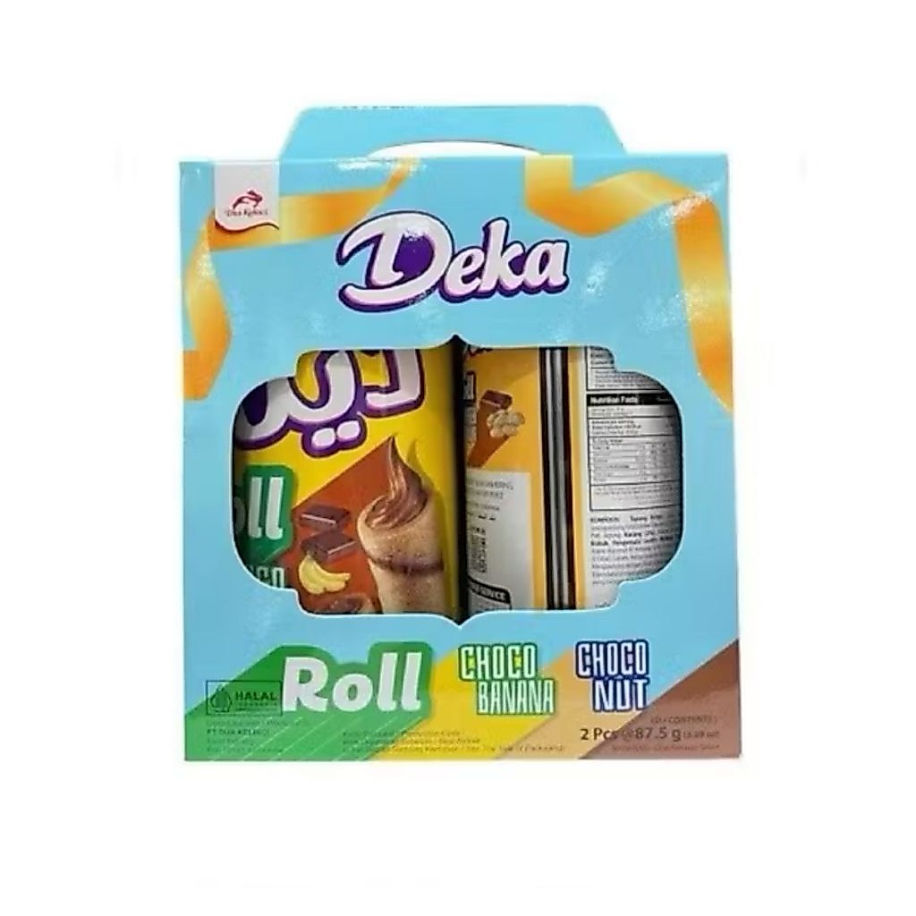 Deka isi 2 Roll 87.5grx2 Kaleng Parcel Lebaran - Deka isi 2 Hampers Lebaran