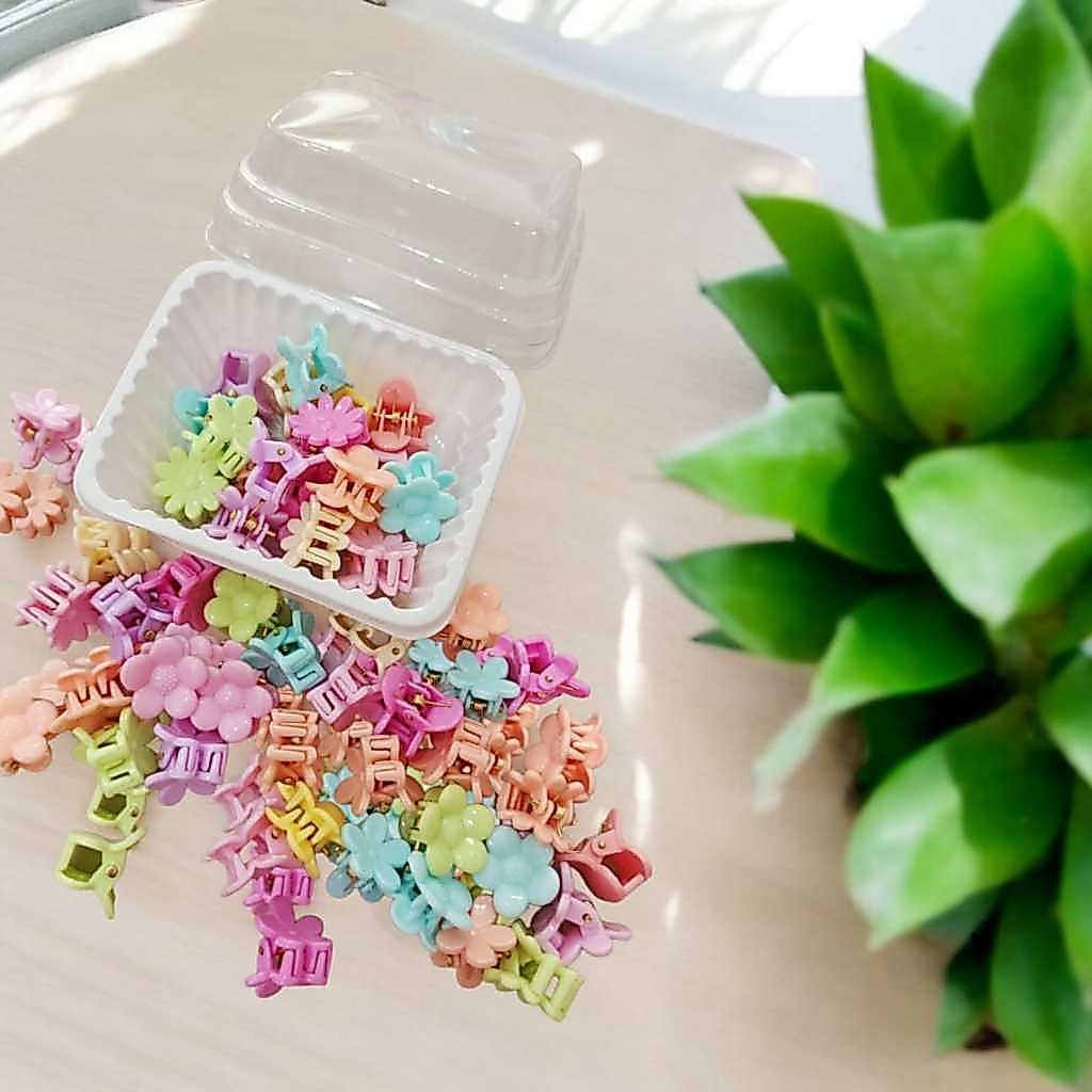 20PCS FREE BOX JEPITAN RAMBUT JEDAI MINI 1,5cm / JEPIT MINI / JEPIT KUTU