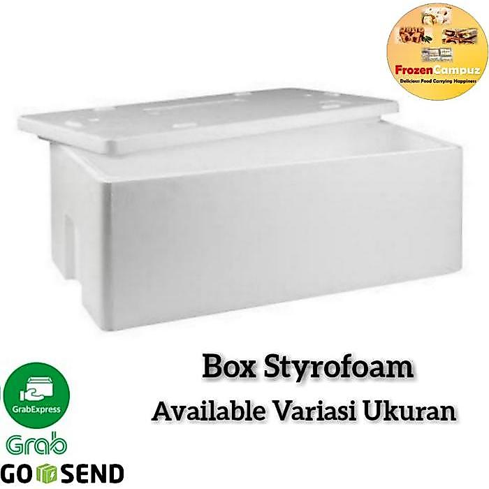 "New" Box Styrofoam Kotak Sterofoam Variasi Ukuran/Styrofoam Box Makanan