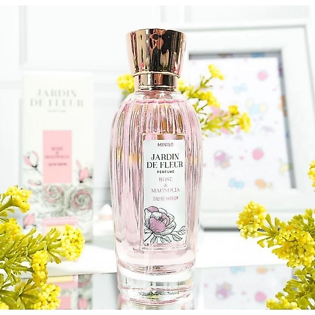 Parfum MINISO Jardin De Fleur Perfume Lily & Jasmine Parfum Wanita Tahan Lama Pewangi Badan Wanita