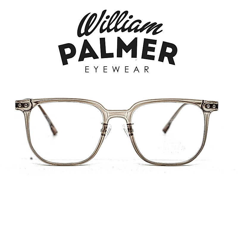 William Palmer Kacamata Pria Wanita Shell 86003 Brown