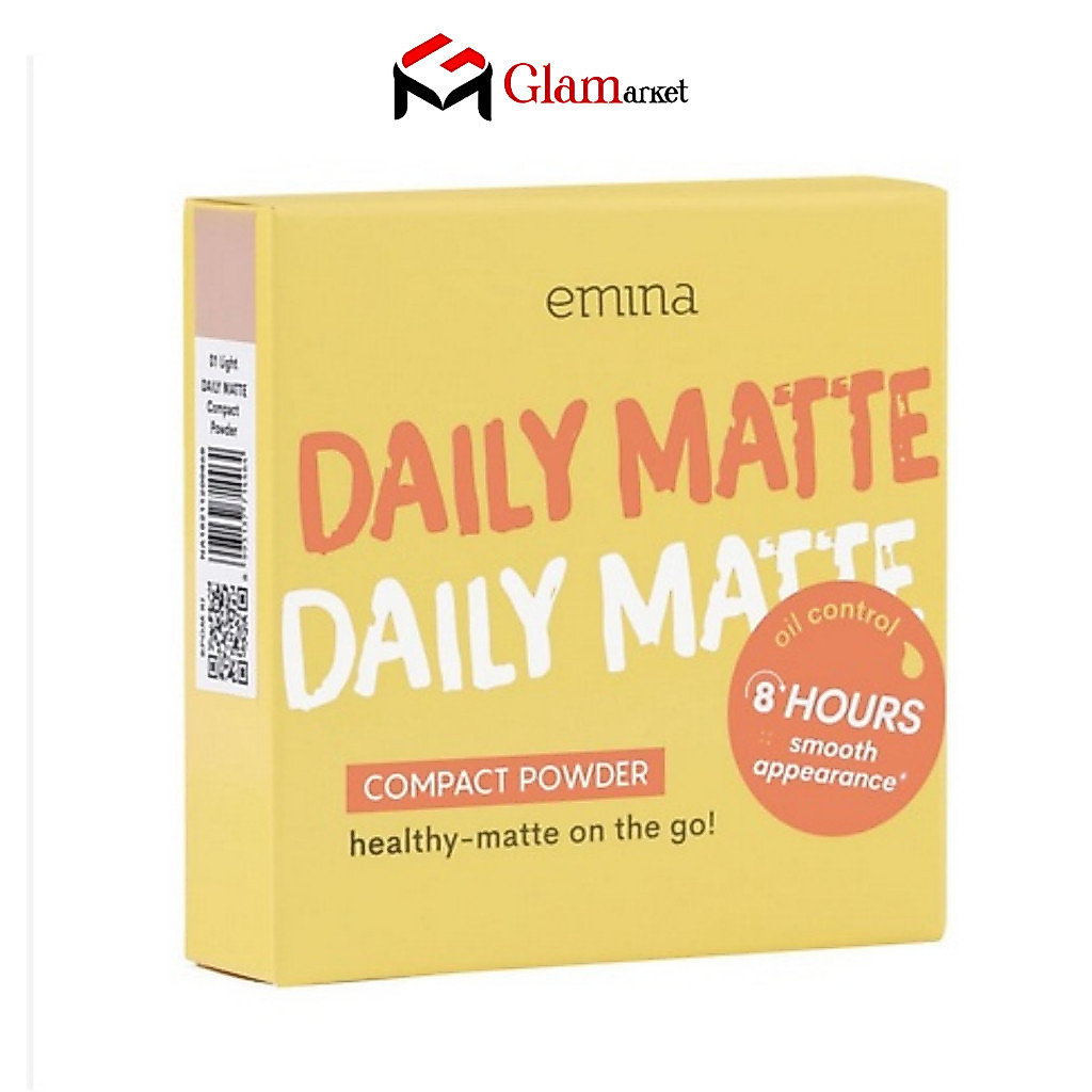 EMINA Daily Matte Compact Powder - Bedak Padat RemajaEMINA