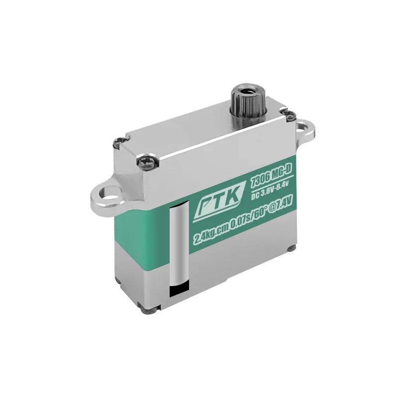 PTK 7306 MG-D 7g gital all-metal servo HV servo Glider Balsa Wing Servo F3 RC servo KST x06 same cla
