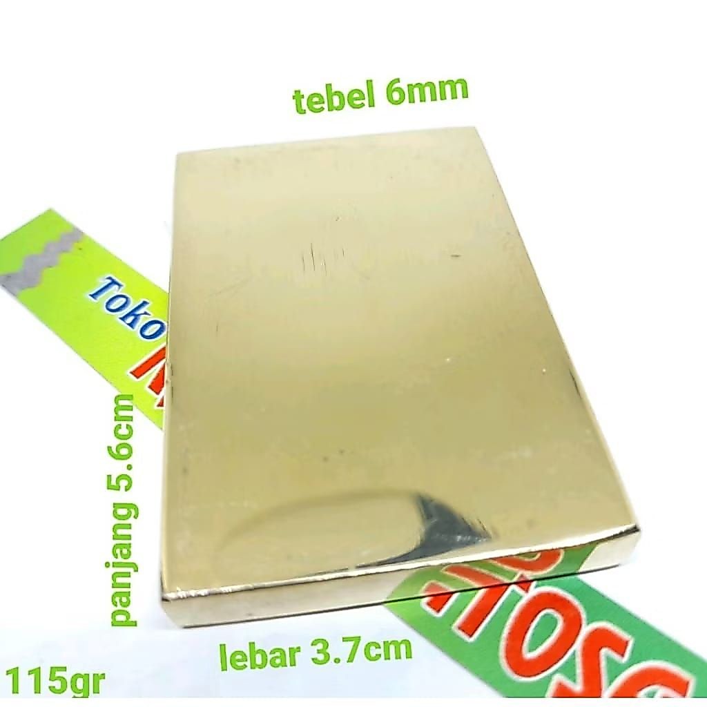 Replika Emas Batangan Lm polos 5cm Istimewa