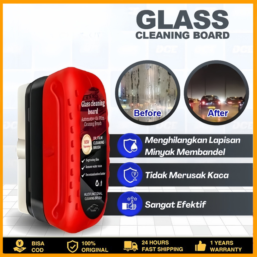 HM - 120ml Cairan Kaca Mobil Pembersih Jamur Kaca Mobil Car Glass Oil Film Removing Stain Removal CO