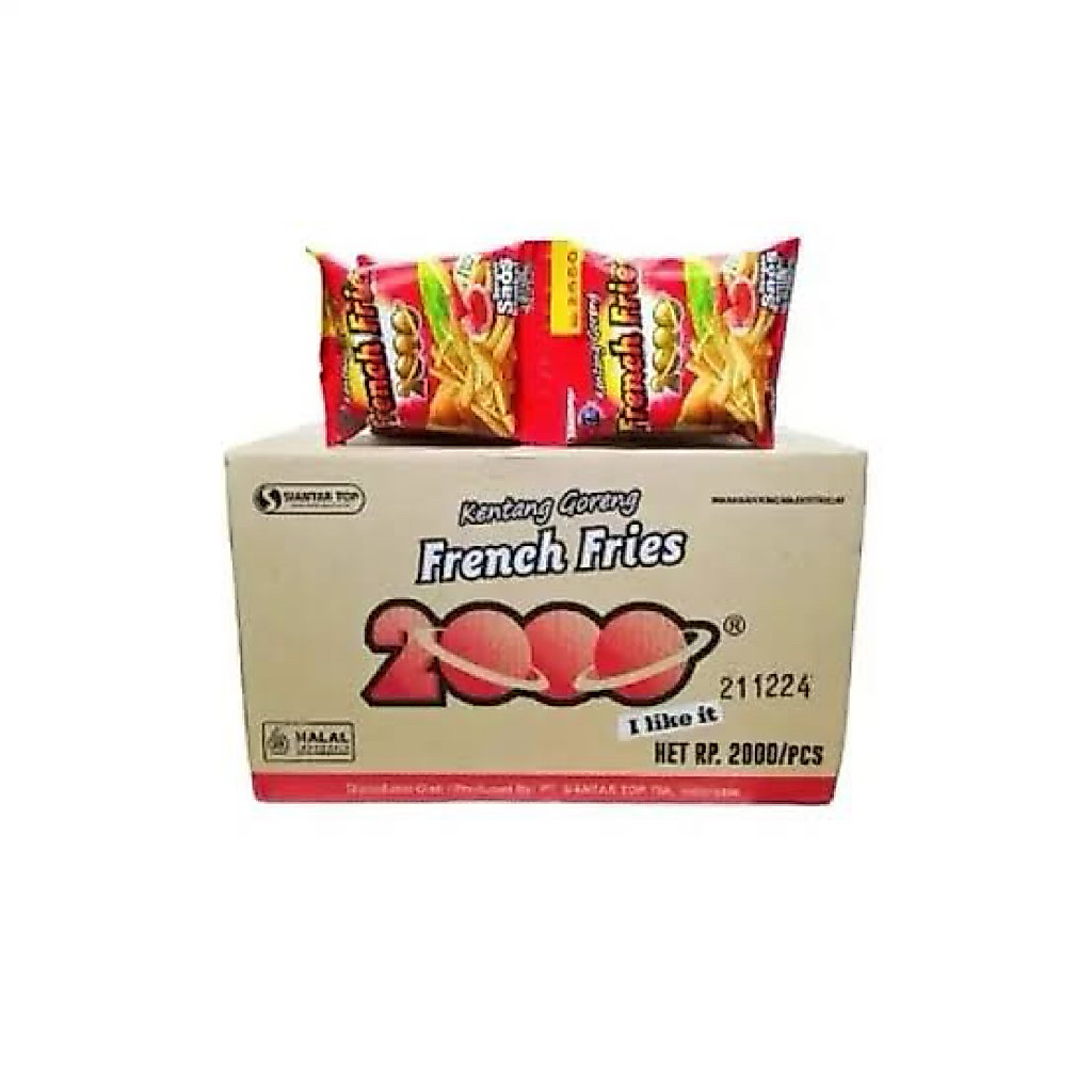Ciki Kentang French Fries 2000 - 1 Renceng