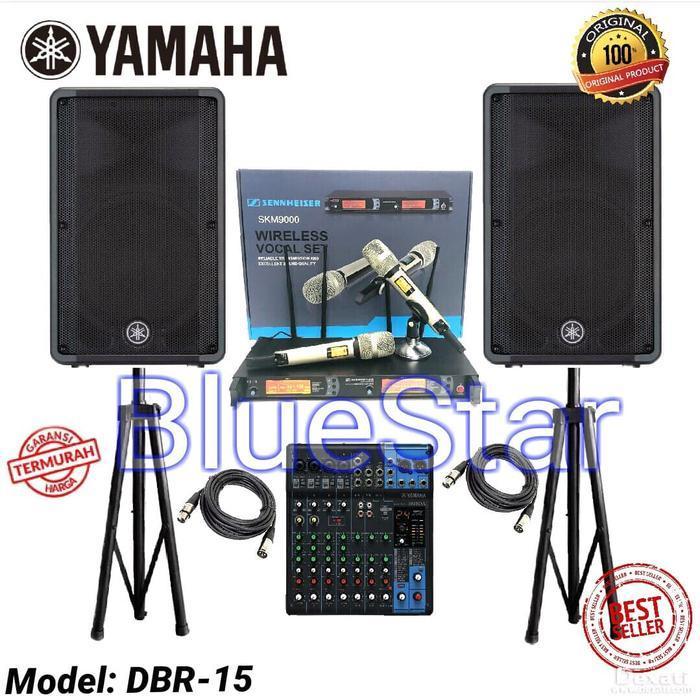 Paket Sound System Yamaha DBR 15 - MG10XU ORIGINAL