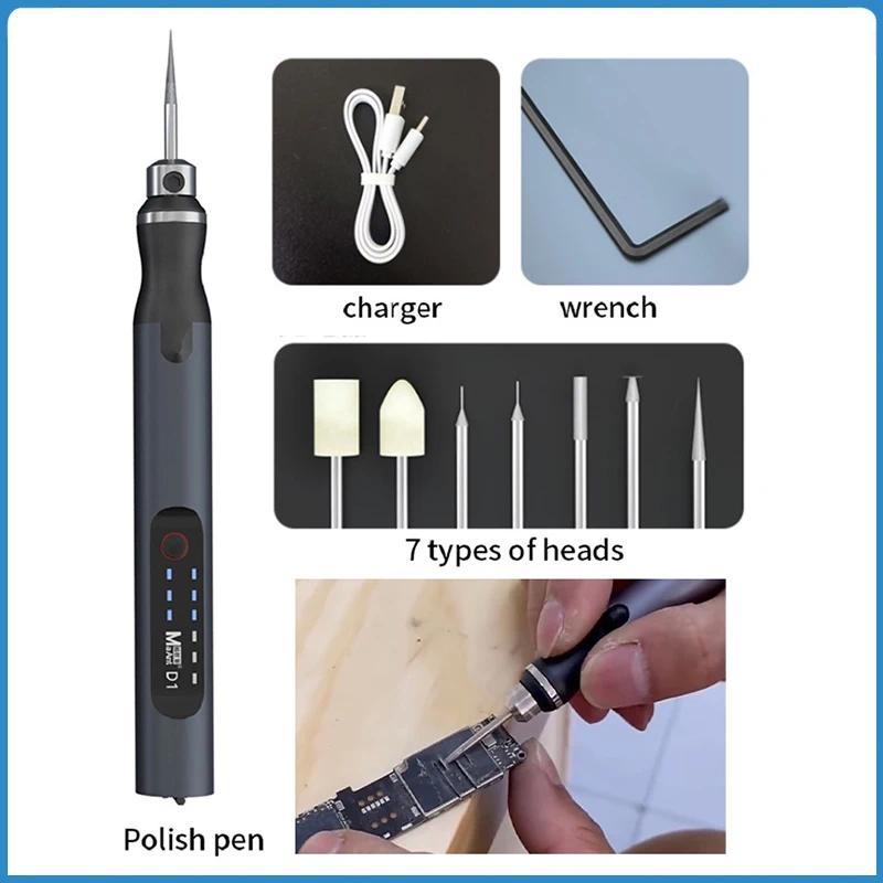 MaAnt D1 Pena Penggiling PCB USB Untuk Perbaikan Jejak Chip, Penggilingan, Pengisian Daya Cerdas, Pe