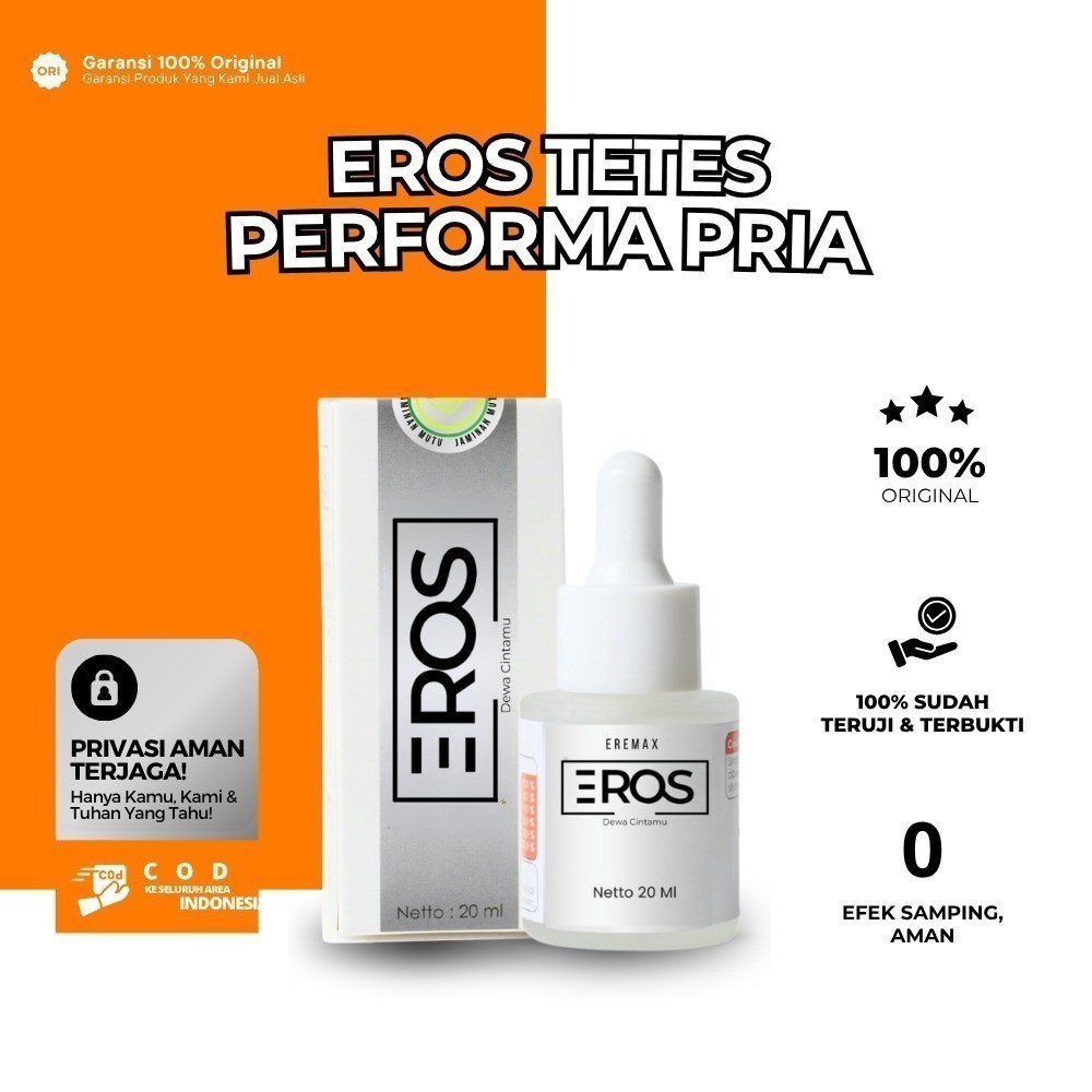 EROS Original Serum Pria - 1 Botol 20ml Parfum Harum
