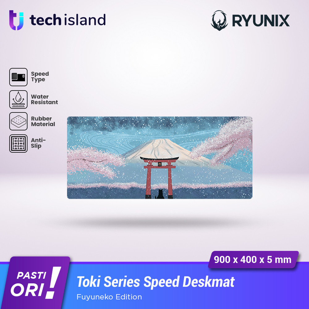 Sades Ryunix Mousepad Deskmat TOKI Limited Series FUYUNEKO EDITION Japan Deskmat