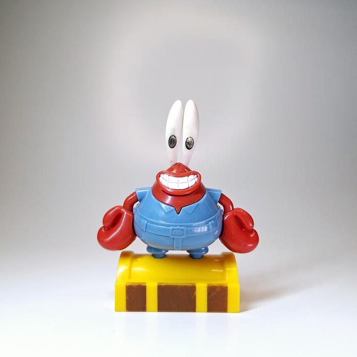 Figure SpongeBob SquarePants - Mr. Krabs Treasure Box KFC, Chaki Kids Meal