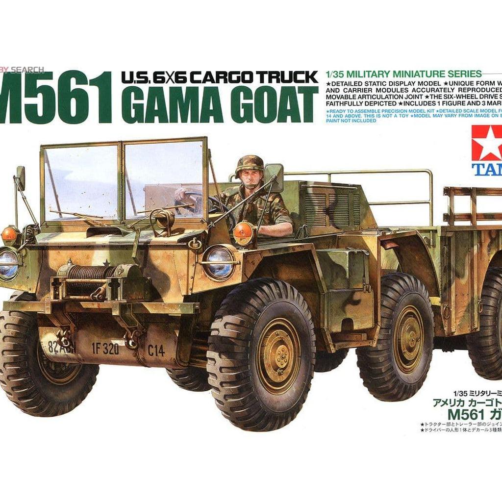 Tamiya 35330 1/35 U.S. Cargo Truck 6X6 M561 Gama Goat