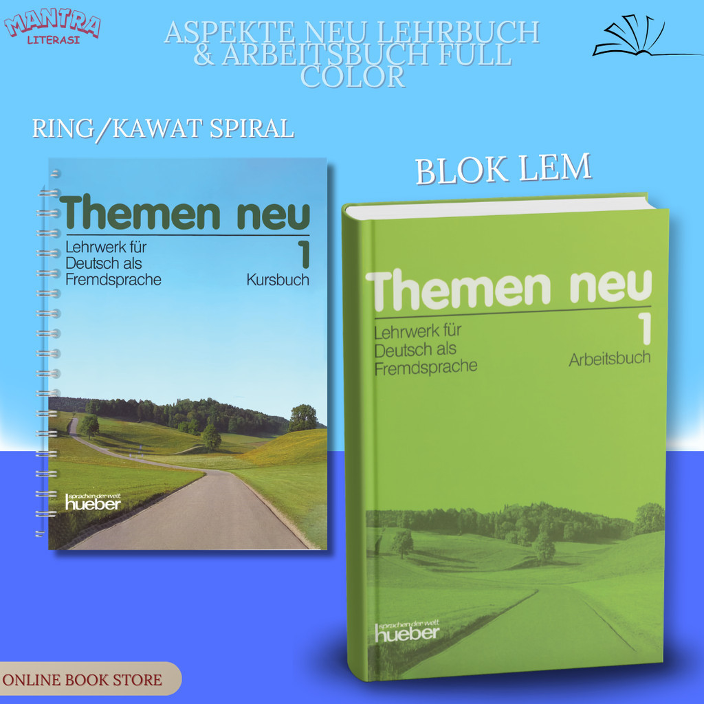 Buku Bahasa Jerman Themen Neu 1 Kursbuch & Arbeitsbuch