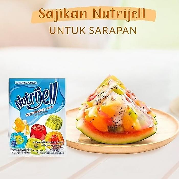 NUTRIJELL PLAIN. Nutrijell agar agar jelly konyaku. nutrijell regular