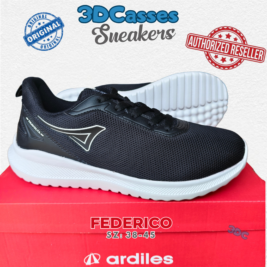 sepatu sekolah ardiles federico model sneakers casual sport pria wanita original by ardiles