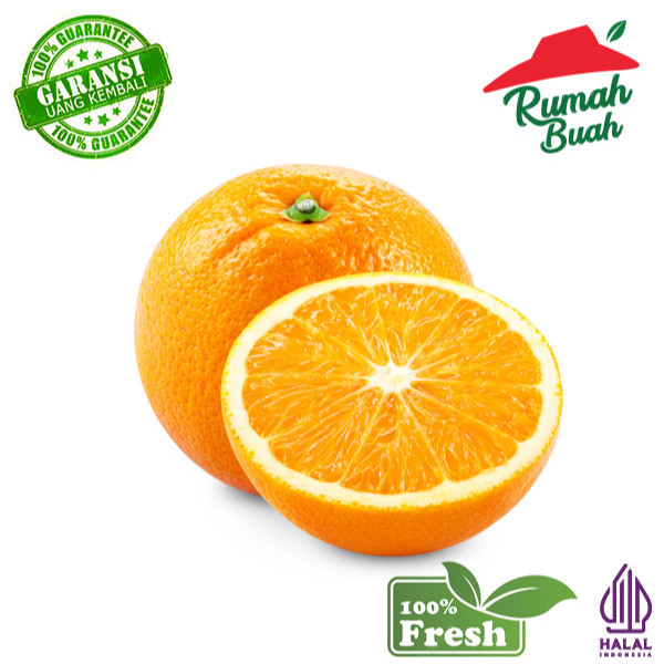

BUAH JERUK VALENCIA IMPORT 1 KG [RUMAH BUAH] BEST SELLER