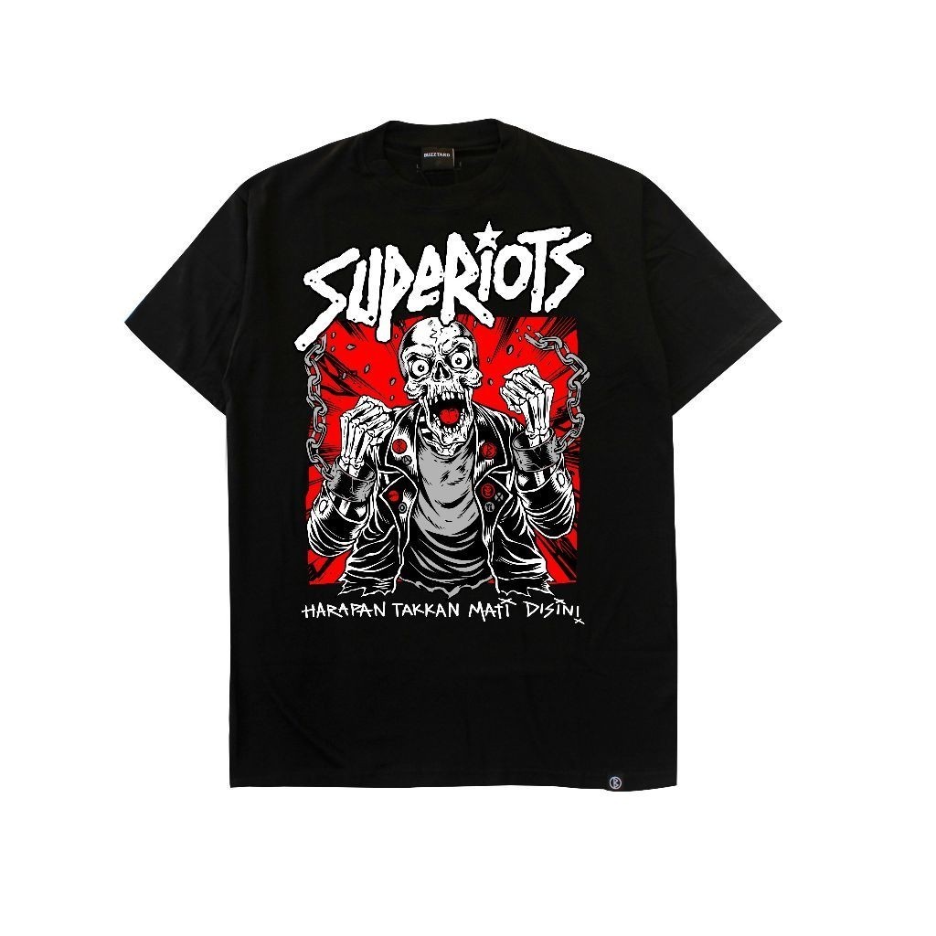 MCM Kaos Band Original Superiots Harapan Takkan Mati Disini kaos distro baju boxy skena