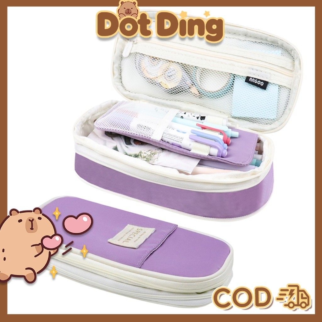 

New [DOTDING] Tempat Pensil Berkapasitas Besar Kotak Pensil Kotak Pensil Anak Perempuan Tempat Pensil Aesthetic Alat Tulis Persediaan Kantor Sekolah Q033Premium