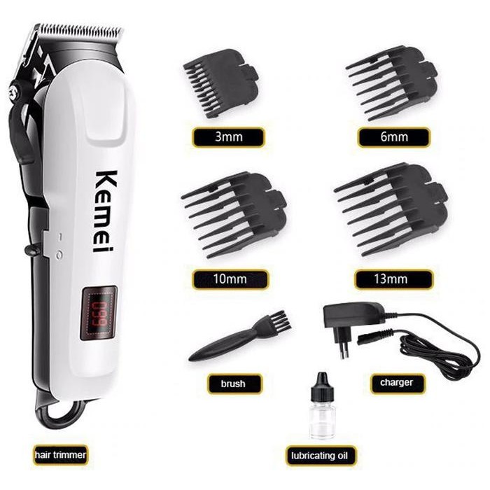{ORIGINAL} Alat Cukur Rambut KEMEI 809A / Hair Clipper / Alat Cukur Rambut / Mesin Cukur Portable / 