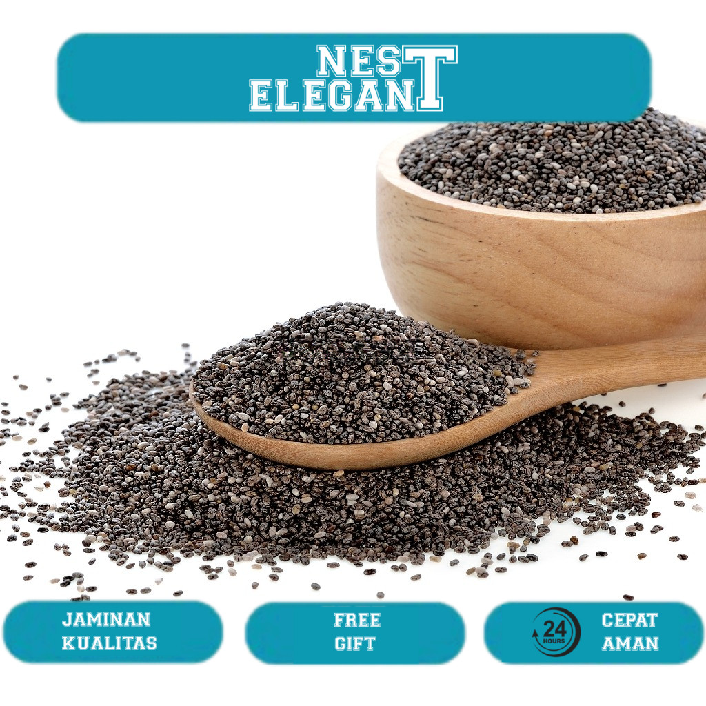

Chiaseed Safiya Organik 1 Kg Biji Chia Seed Premium Diet Alami Efektif Menurunkan Berat Badan