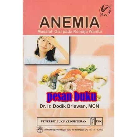 READY Buku Anemia Masalah Gizi pada Remaja Wanita - Dodik Briawan