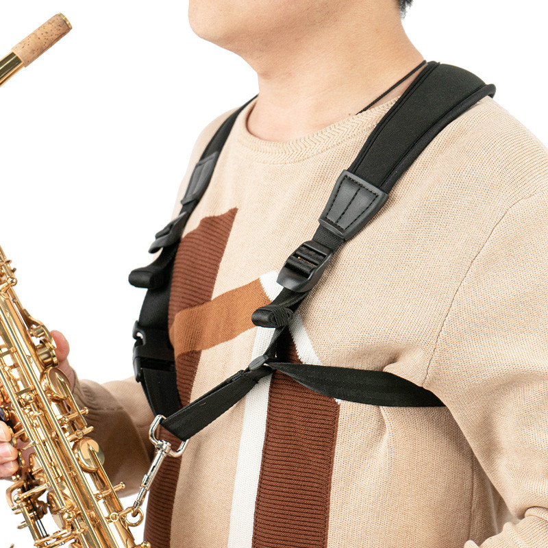 Alto Tenor Treble Saxophone Shoulder Strap Sling Neck Strap Special Lanyard Wind Instrument Shoulder
