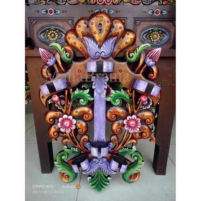 blawong keris isi 1 ukir kembangan jepara