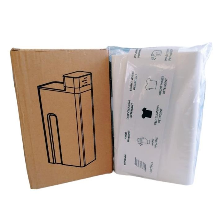 

BOTOL LAUNDRY Tempat Sabun Detergen Cair Bubuk Softener Softergent Pewangi Pelembut Cuci Baju Refill Minimalis Design Elegant - LAUNDRY BOTTLE