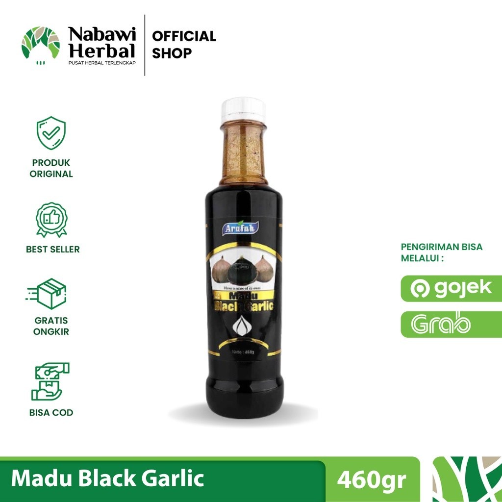 

ARAFAH - Madu Black Garlic Membantu Menurunkan Darah Tinggi 460gr