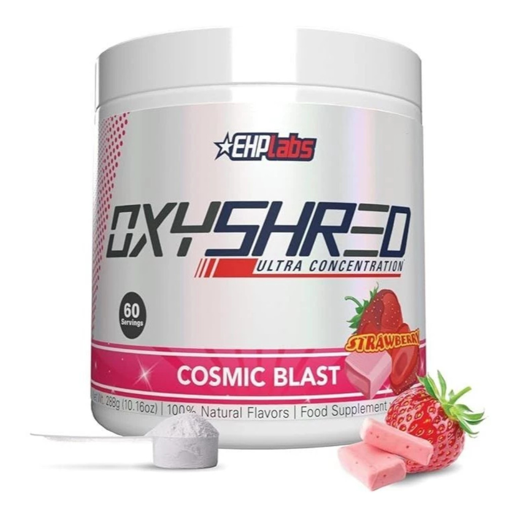 EHP Labs OxyShred - Preworkout Powder with L Glutamine & Acetyl L Carnitine, Energy Boost Drink - Co