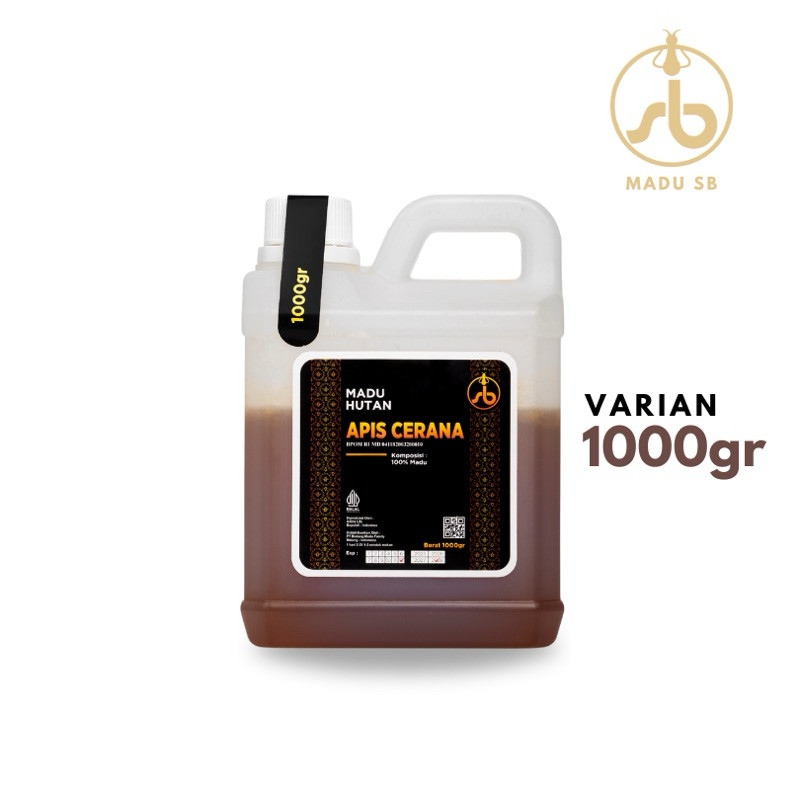 

Madu SB murni Madu Apis Cerana 1 kg(kaya Propolis)
