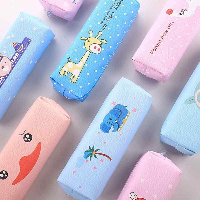 

Kotak Pensil Tempat Kain Kartun Korea Motif Cartoon