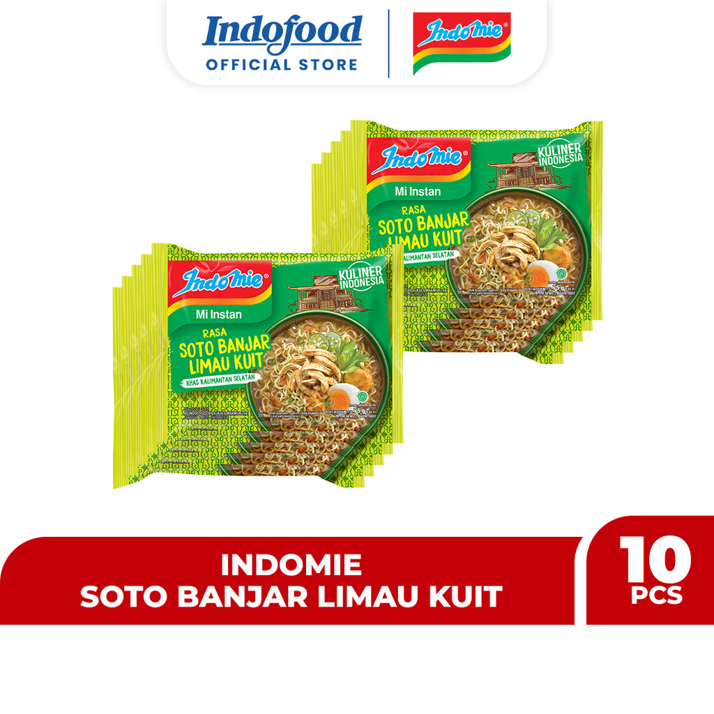 

10 PCS - Indomie Soto Banjar Limau Kuit 75 Gr