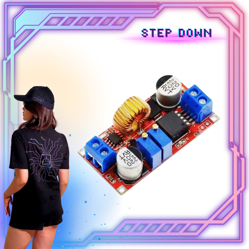 XL4015 Adjustable Step Down Charger Module - 5A XL 4015 CC CV - Digibot Official