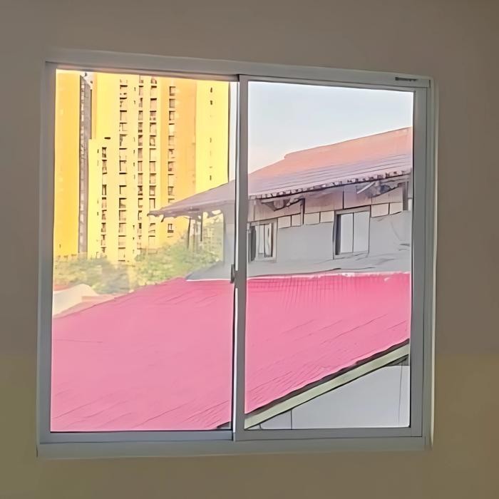 Kusen Sliding Aluminium MADELA YKK Jendela Sliding 2 Daun Lebar 80cm