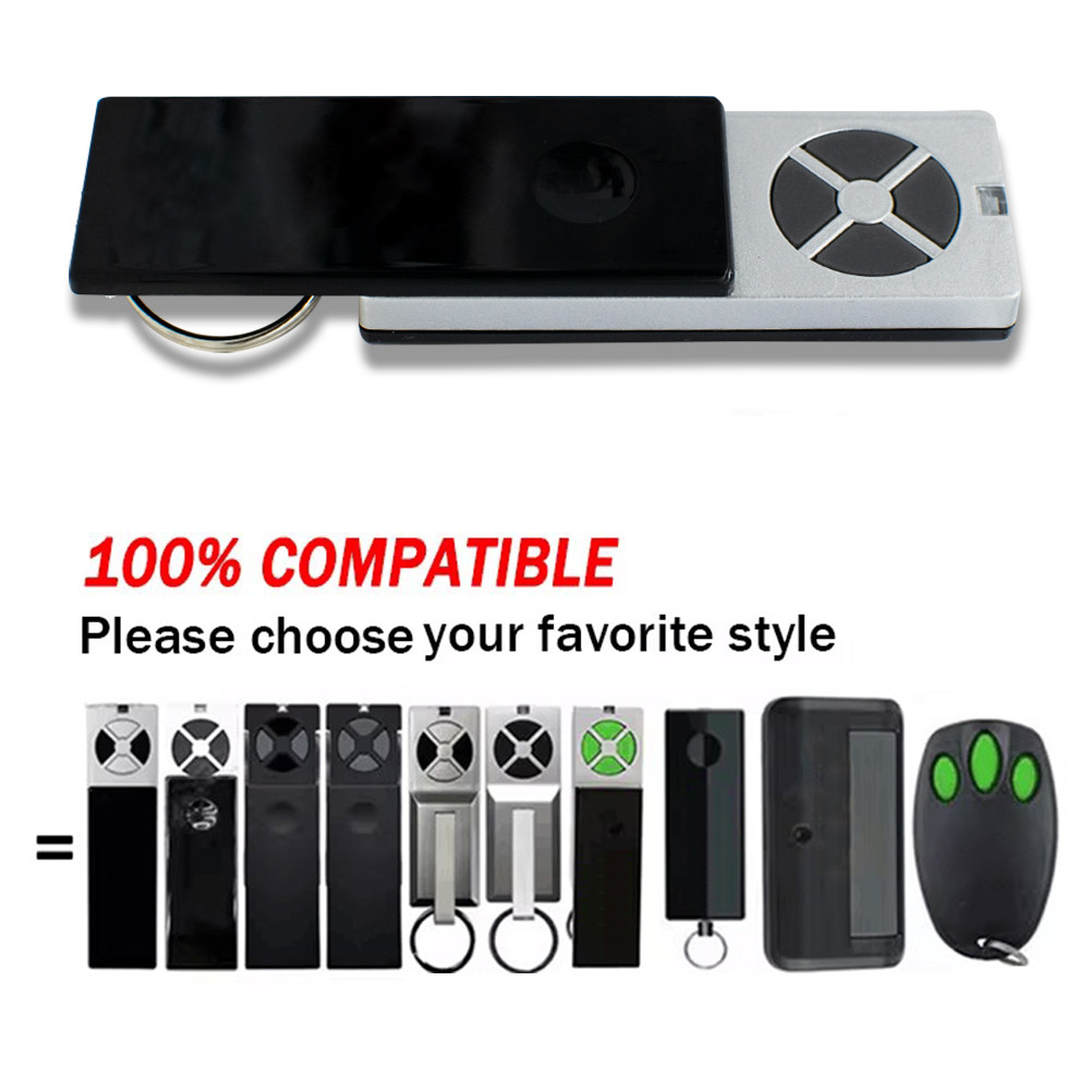 For TX2REV TX4REV TX4EV TX2EVS TX2EV TX4EVS 433.92MHz Garage Door Remote Control Opener