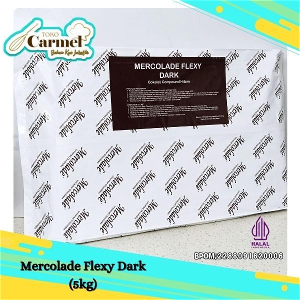 

Mercolade Flexi Dark Compound 5kg / Coklat Blok