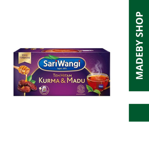 

Sariwangi Teh Hitam Kurma Madu 25 Kantung Celup