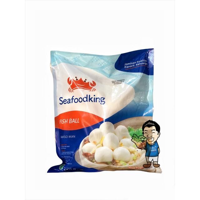 

PROMO! Seafood King Bakso Ikan- Fish Ball 500 g - Bakso besar