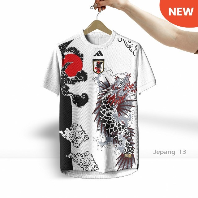 Kaos Bola Jepang/Jersey Bola Jepang/futsal Sport