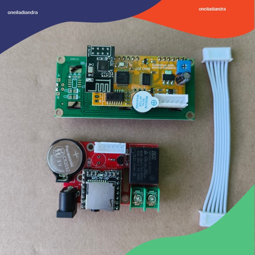 [ Al-Ashr V2] JWS LCD16x2-V2 / Jadwal Sholat / Jam Masjid / Modul JWS