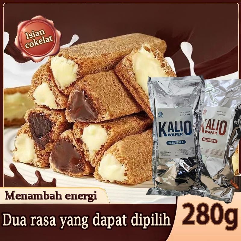 

COD/KALIO wafer/Batang cokelat panjang dengan sudut cokelat/berisi isian/kue kering berbentuk segitiga/makanan ringan/lapisan cokelat/cokelat/batang cokelat/makanan ringan untuk bersantai. Chocolate Food delfi almond coklat