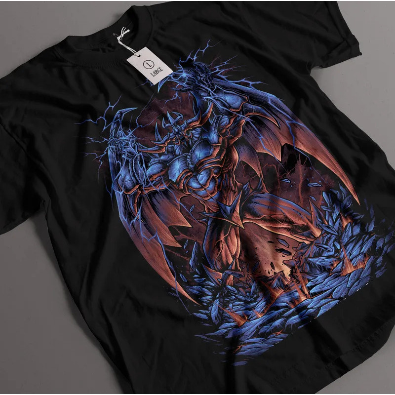 Baru Kaos Obelisk The Tormentor Kaiba Yu Gi Oh T-Shirt Yu-Gi-Oh Kaos Anime Luar ruangan