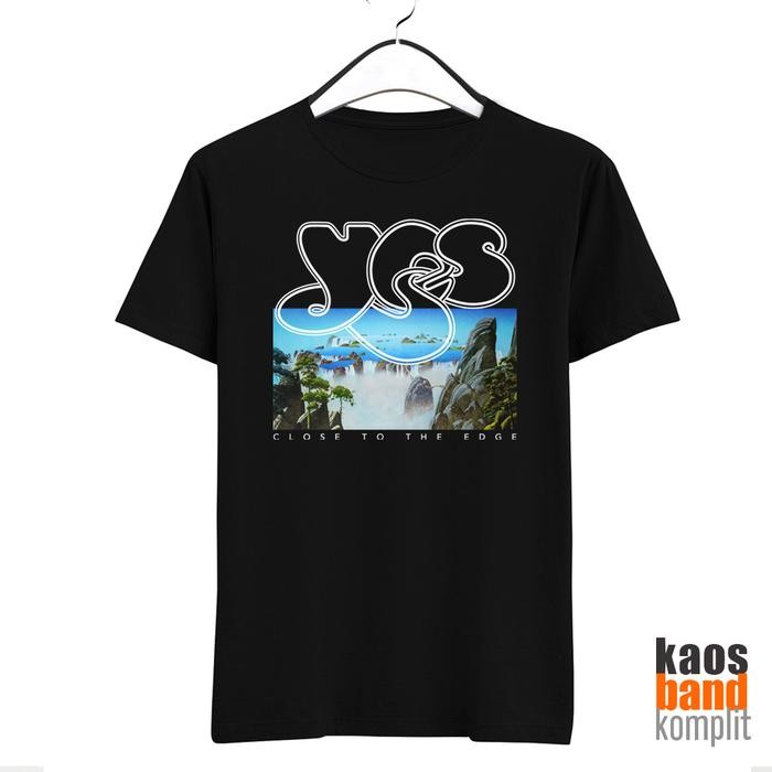 (COD) Kaos Band YES – CLOSE TO THE EDGE Premium Black 24s - yes close