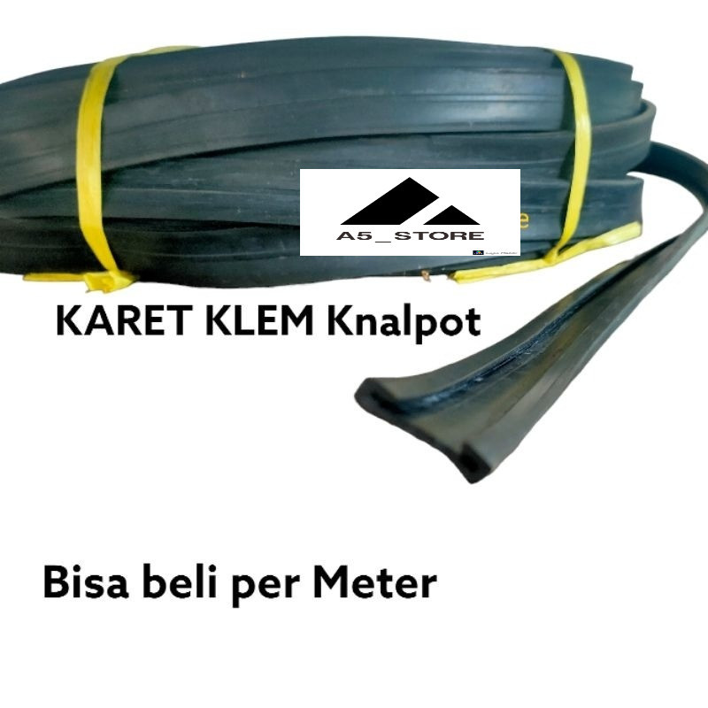 Karet Klem Knalpot Racing Klem knalpot Harga per 1 Meter